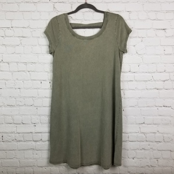 Cable & Gauge Dresses & Skirts - Cable & Gauge | Olive T-Shirt Dress